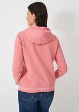 Load image into Gallery viewer, Crew Clothing - Embroidered Graphic Hoodie in Flamingo Plume
