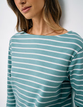 Load image into Gallery viewer, Crew Clothing - Ultimate Breton in Cameo Blue &amp; White Stripes
