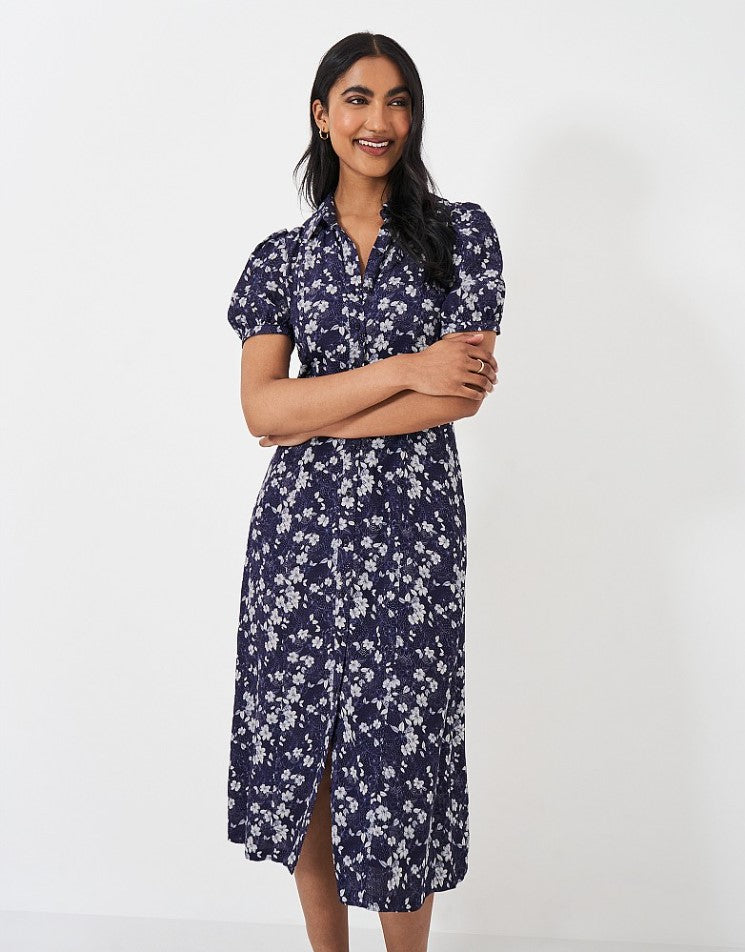 Crew Clothing - Odelia Shirt Dress - Navy