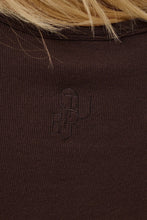 Load image into Gallery viewer, Culture - Juliet Long Sleeve T-Shirt - Coffee Bean Brown
