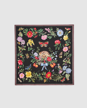 Load image into Gallery viewer, Fable - Alice's Garden Square Scarf
