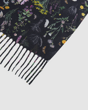 Load image into Gallery viewer, Fable - Black Wilderness Scarf
