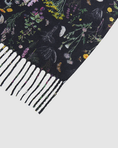 Fable - Black Wilderness Scarf