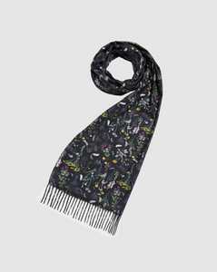 Fable - Black Wilderness Scarf