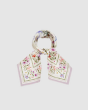 Load image into Gallery viewer, Fable - Cream Forget Me Knot Narrative Scarf
