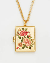 Load image into Gallery viewer, Fable - Eve Floral Locket Necklace
