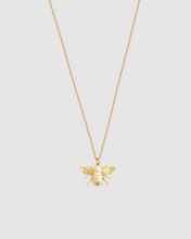 Load image into Gallery viewer, Fable - Gold Bee Necklace
