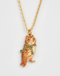 Fable - Gold Cosy Owl Necklace