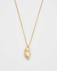 Fable - Gold Cosy Owl Necklace