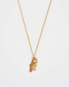 Fable - Gold Cosy Owl Necklace