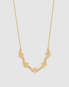 Fable - Gold Oak Leaf Choker