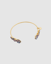 Load image into Gallery viewer, Fable - Gold Pansy Bangle
