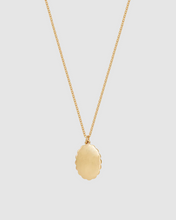 Load image into Gallery viewer, Fable - Gold Vintage Framed Roses Necklace
