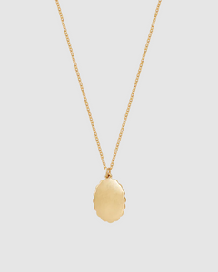 Fable - Gold Vintage Framed Roses Necklace