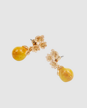 Load image into Gallery viewer, Fable - Golden Pear Drop Earrings
