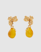 Load image into Gallery viewer, Fable - Golden Pear Drop Earrings
