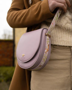 Fable - Meadow Creatures Saddle Bag - Lilac