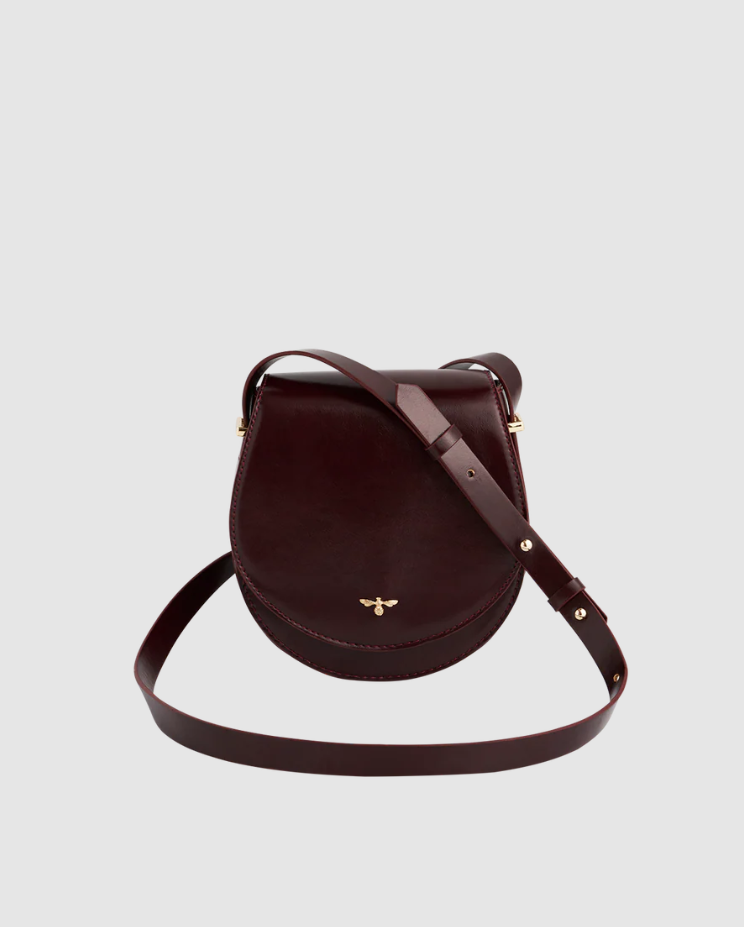 Fable - Saddle Bag in Cherry Red