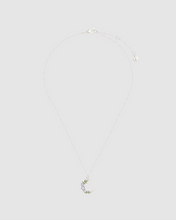 Load image into Gallery viewer, Fable - Silver Nightshade Moon Necklace
