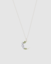 Load image into Gallery viewer, Fable - Silver Nightshade Moon Necklace
