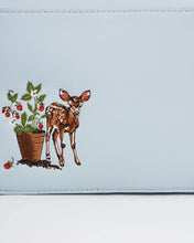 Load image into Gallery viewer, Fable - Strawberry &amp; Fawn Embroidered Camera Bag in Blue
