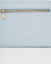 Load image into Gallery viewer, Fable - Strawberry &amp; Fawn Embroidered Camera Bag in Blue
