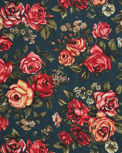Fable - Teal Roses Pashmina Scarf