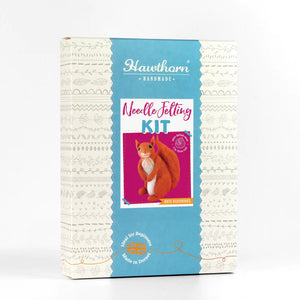 Hawthorn Handmade - Red Squirrel Needle Felting Kit