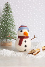 Load image into Gallery viewer, Hawthorn Handmade - Snowman Mini Needle Felting Kit
