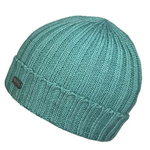 Load image into Gallery viewer, Kusan - PK2226 Turn Up Rib Beanie - Aqua
