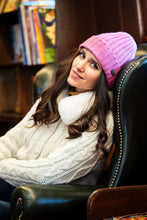 Load image into Gallery viewer, Kusan - PK2226 Turn Up Rib Beanie - Pink
