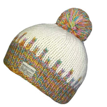 Load image into Gallery viewer, Kusan - PK2432 Moss Yarn Bobble Hat - White
