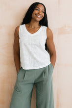 Load image into Gallery viewer, Lily &amp; Me - Alicia Embroidered Vest in White
