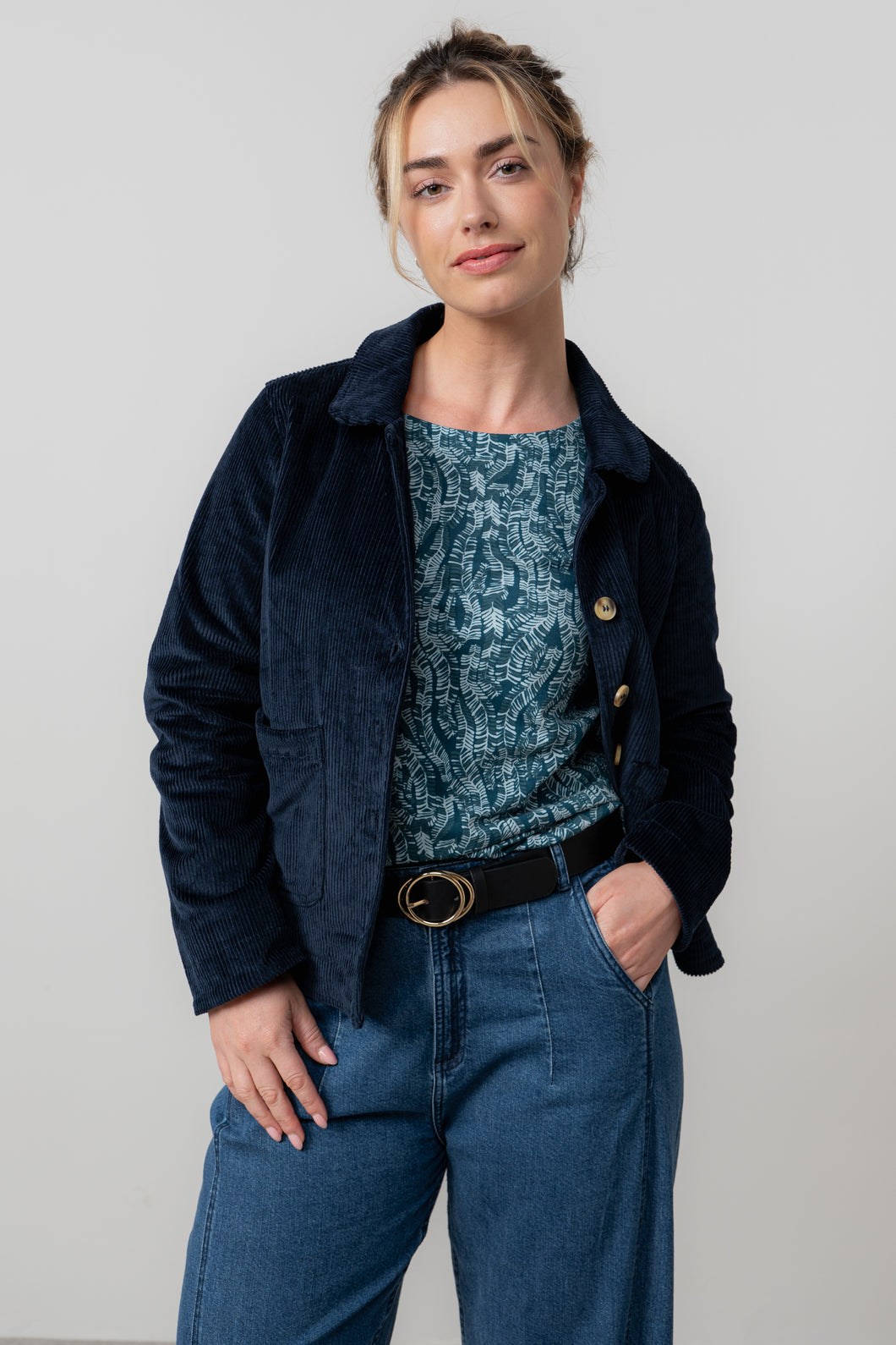 Lily & Me - Ash Jacket in Navy