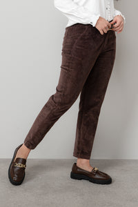 Lily & Me - Brookend Trousers in Chocolate