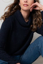 Load image into Gallery viewer, Lily &amp; Me - Cosy Day Jumper in Navy
