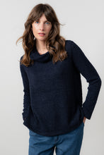 Load image into Gallery viewer, Lily &amp; Me - Cosy Day Jumper in Navy
