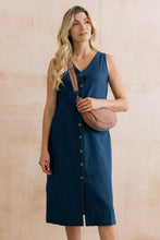 Load image into Gallery viewer, Lily &amp; Me - Crossbody Tencel Bag in Antique Pink
