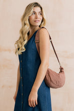 Load image into Gallery viewer, Lily &amp; Me - Crossbody Tencel Bag in Antique Pink
