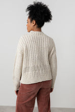 Load image into Gallery viewer, Lily &amp; Me - Elspeth Jumper Fleck Knit in Ecru
