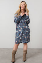 Load image into Gallery viewer, Lily &amp; Me - Emma Dress Shibori Print in Navy

