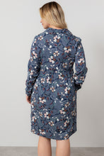 Load image into Gallery viewer, Lily &amp; Me - Emma Dress Shibori Print in Navy
