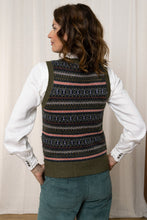 Load image into Gallery viewer, Lily &amp; Me - Fairisle Jazz Tank - Olive
