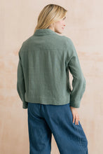 Load image into Gallery viewer, Lily &amp; Me - Grasslands Linen Jacket in Laurel
