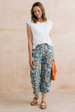 Load image into Gallery viewer, Lily &amp; Me - Greta Rewilding Print Trousers in Petrol

