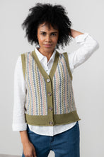 Load image into Gallery viewer, Lily &amp; Me - Gywneth Fair Isle Tank in Moss
