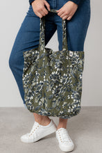 Load image into Gallery viewer, Lily &amp; Me - Harvest Cord Shopper in Moss
