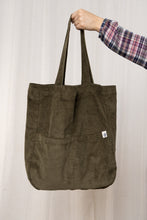 Load image into Gallery viewer, Lily &amp; Me - Jumbo Cord Bag - Olive
