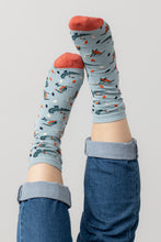 Load image into Gallery viewer, Lily &amp; Me -  Kingfisher Sock in Ice Blue
