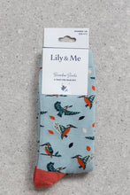 Load image into Gallery viewer, Lily &amp; Me -  Kingfisher Sock in Ice Blue
